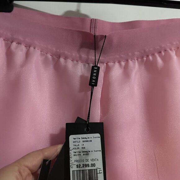 Martha Debayle x Ivonne Sheer jogger pants - Dusty pink - Picture 4 of 5